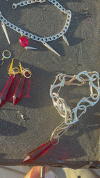 Ripcut Siam Drip Collection Bracelet/Anklet, Necklace, Earrings Jewelry