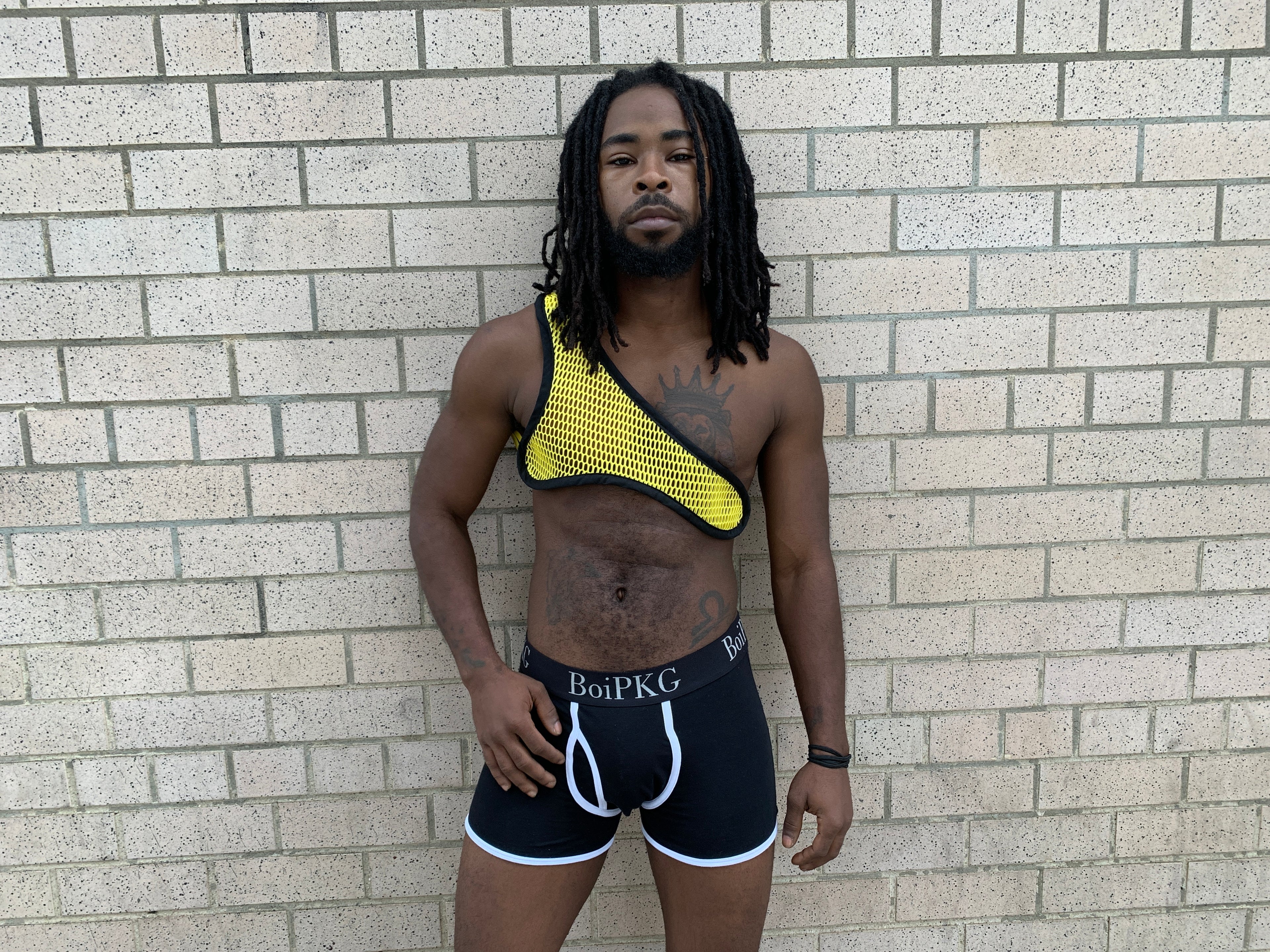 Honeycomb Mesh Harness gelb