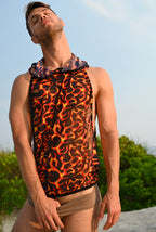 Feuer Muskel T-Shirt