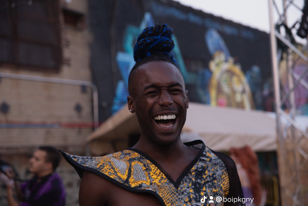 Golden Snake Brocade Tops