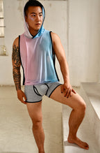 Transgender Flag Ombré Muskelshirt