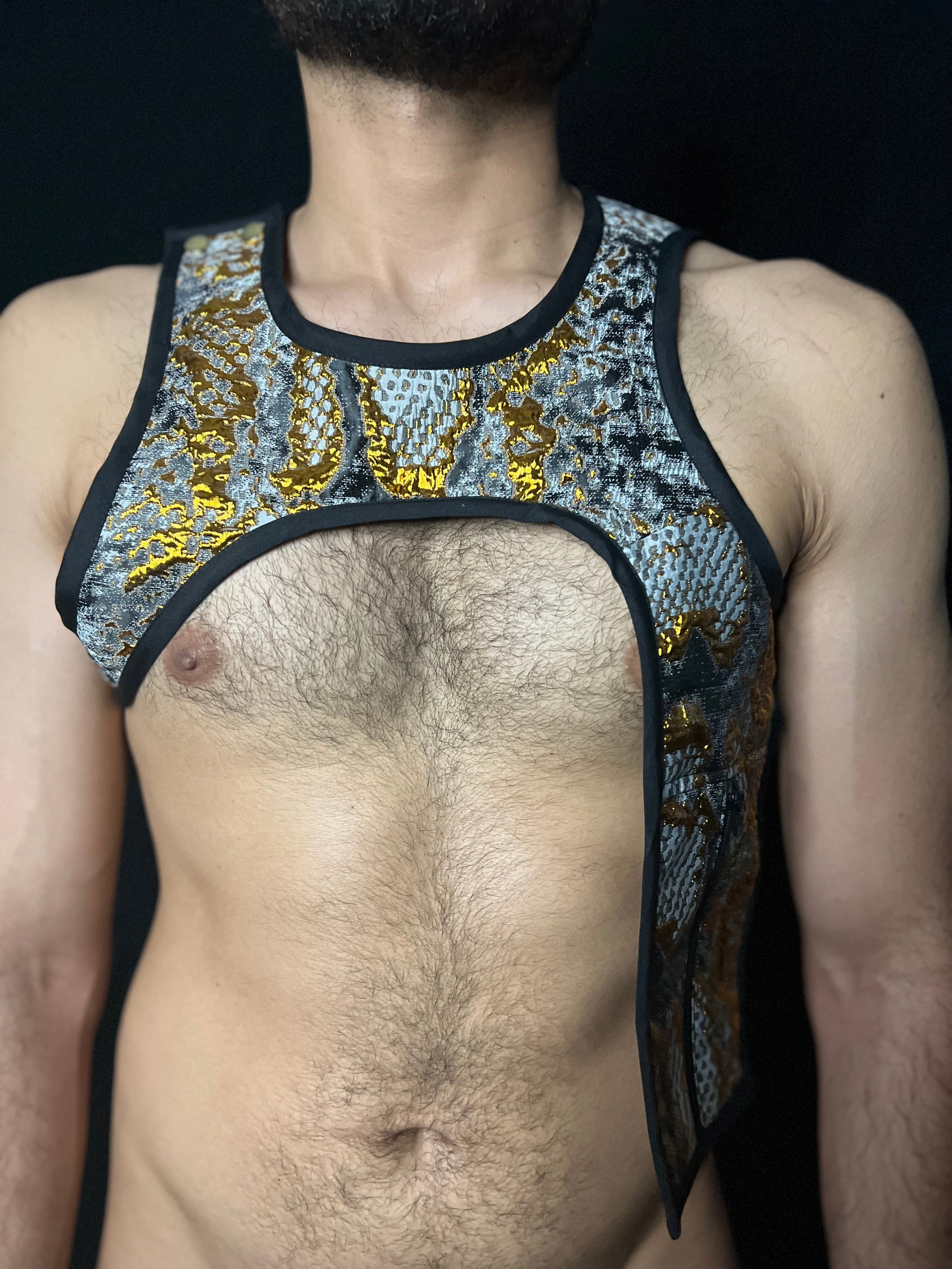 Brokat-Taschengeschirr