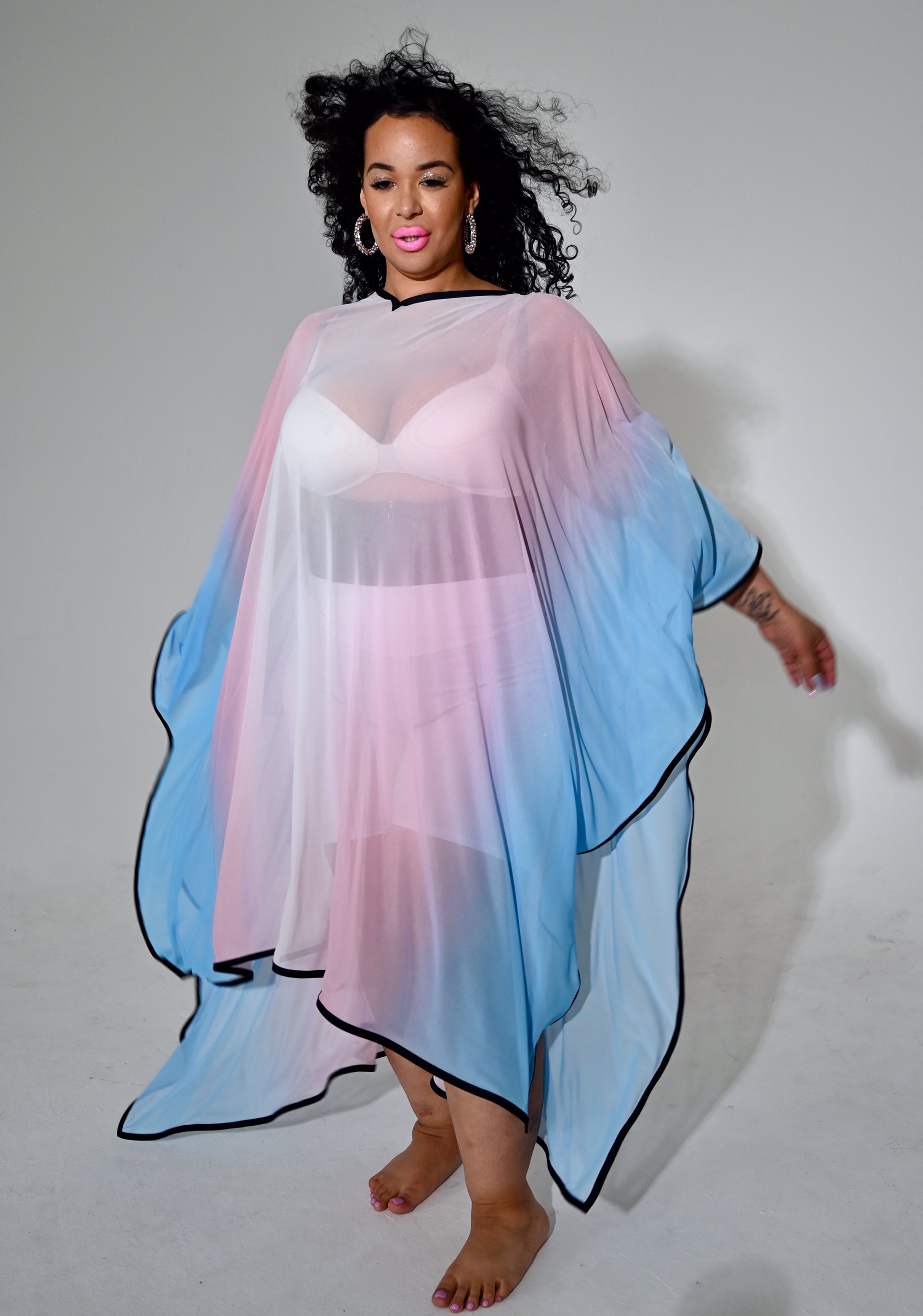 Trans Ombré Kaftan (Temperaturregulierender Stoff)