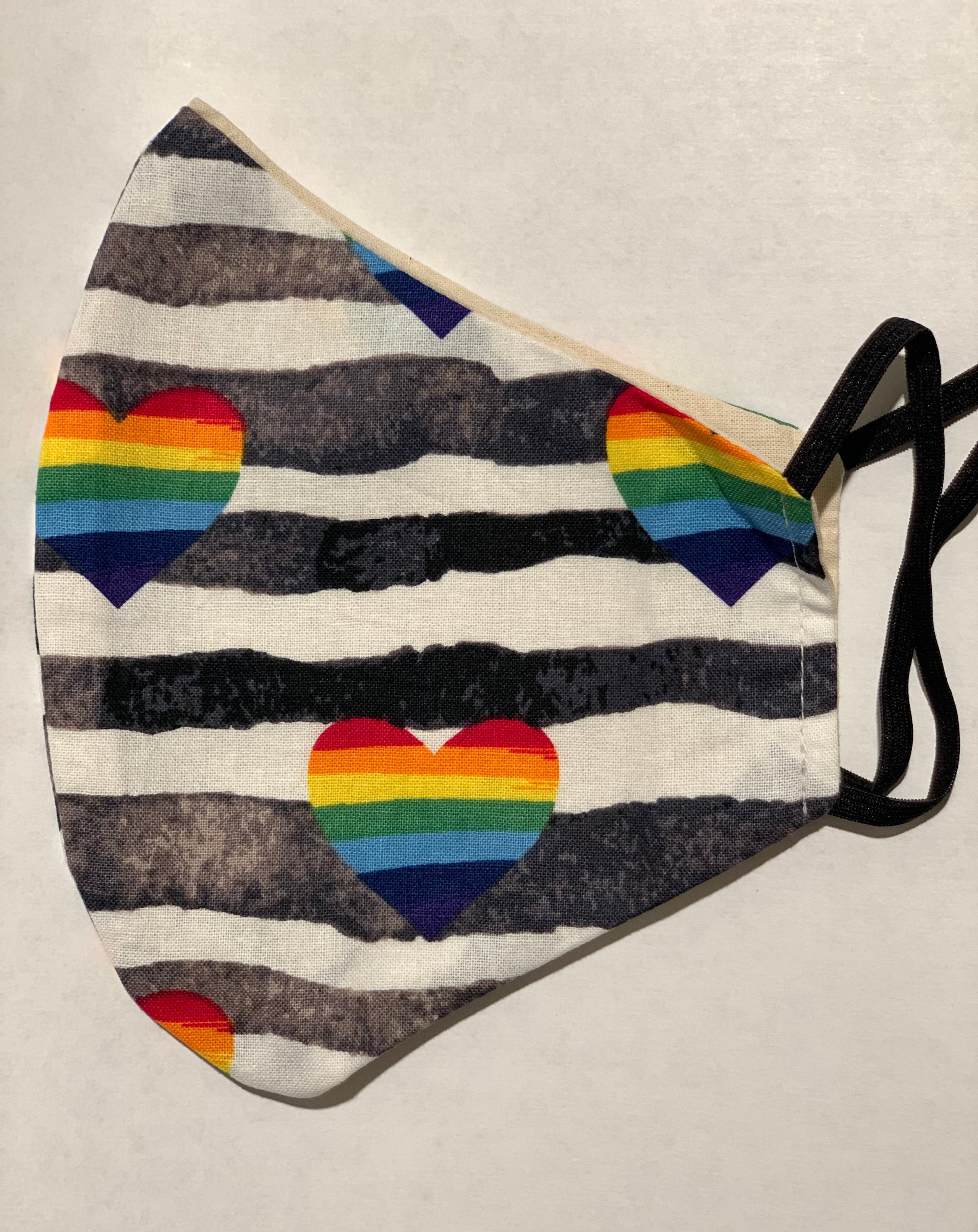 Orgullo del corazón arcoíris