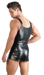 Leder Singlet Overall Shorts L/xl im Angebot 