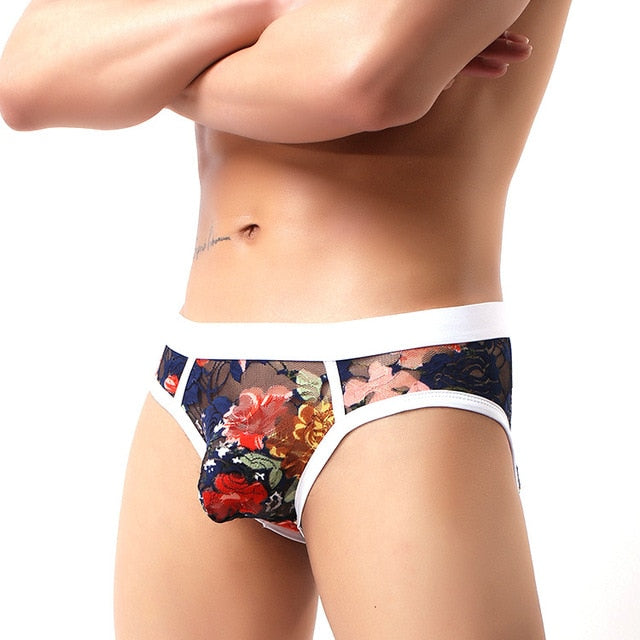 Lace Floral Boxers and Briefs