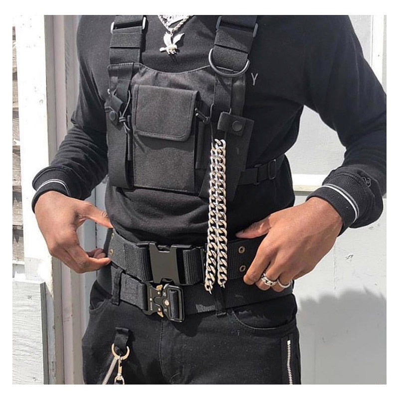 Schwarze taktische Tasche