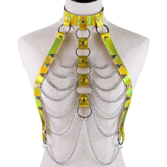 Hartness Chain Holographic Body Chain Harness – BoiPKG