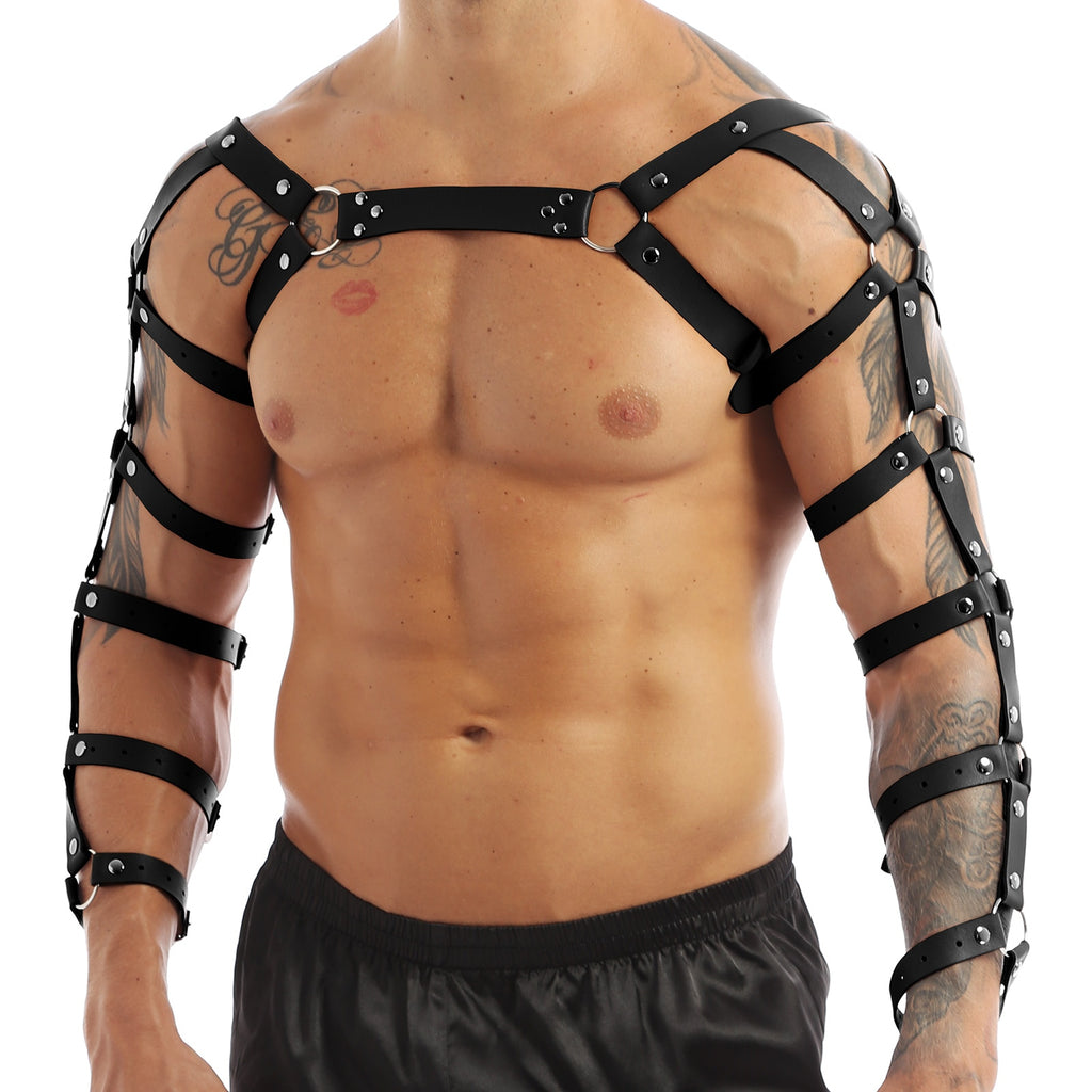 Arm Caged Chest Harness